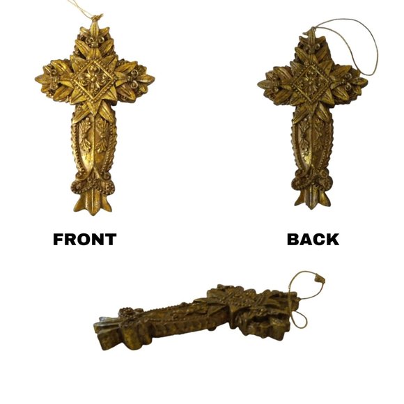 Cross Hanging Ornaments Assorted Styles 5 Inches  3312 - Picture 3 of 7